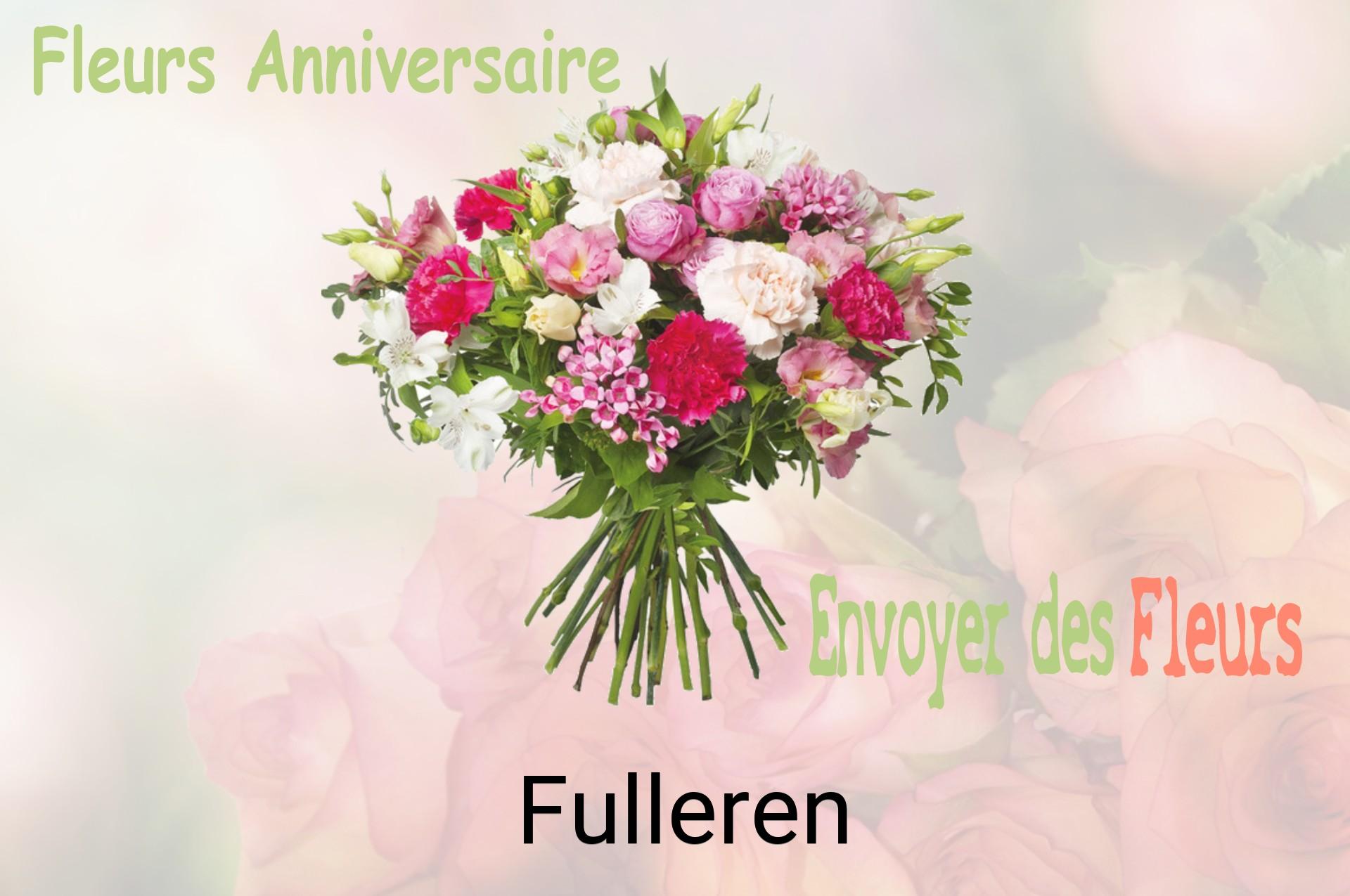 Bouquet de fleurs d’anniversaire livré à Fulleren